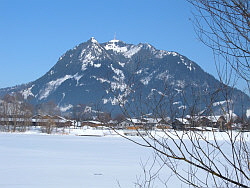 Blick auf Gr�nten Winter